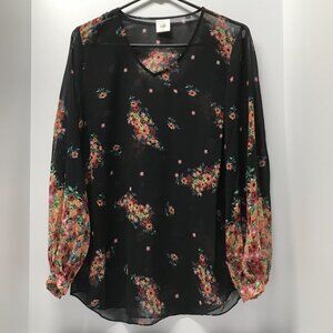 CAbi #3594 Blooming Blouse in Flower Bed